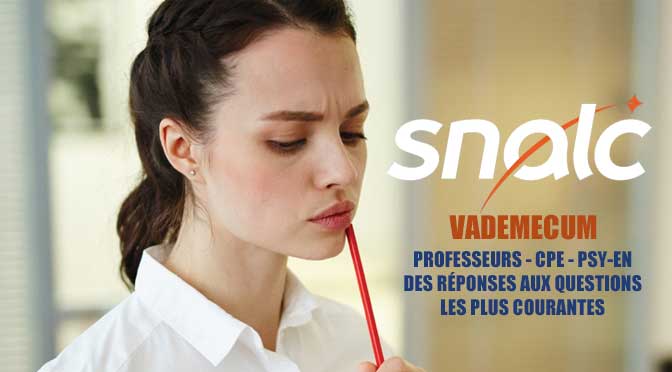 VADE-MECUM rentrée 2025 des réponses aux questions les plus courantes