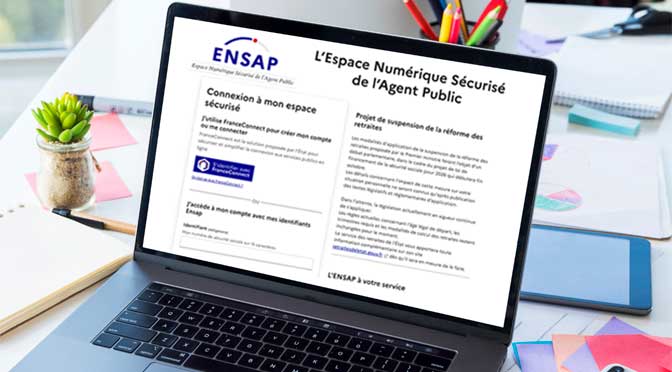 Découvrir l’ENSAP, votre espace personnel et sécurisé